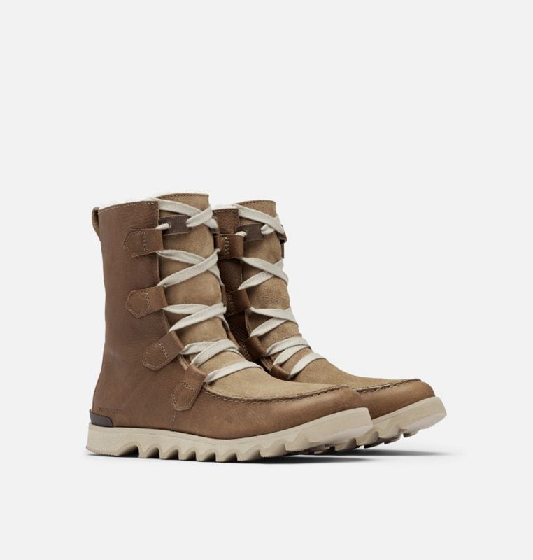 Mens Booties Khaki - Sorel Kezar™ Storm - 528-JXLUVN